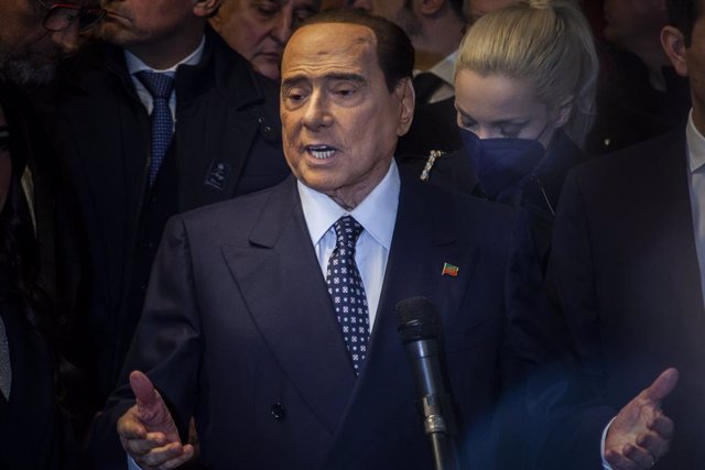 Archivo - L'ex-primer ministre d'Itàlia Silvio Berlusconi