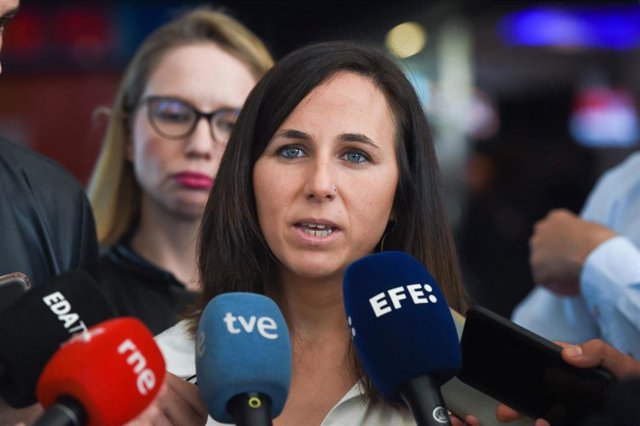 La secretaria general de Podemos y ministra de Derechos Sociales y Agenda 2030, Ione Belarra. Imagen de archivo.