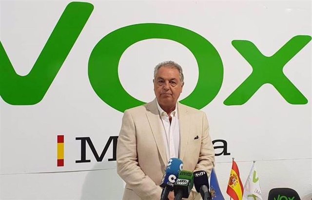 El expresidente de Vox en Melilla Jesús Delgado Aboy, en una foto de archivo.