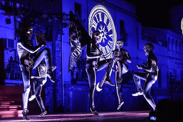 Un momento de la representación