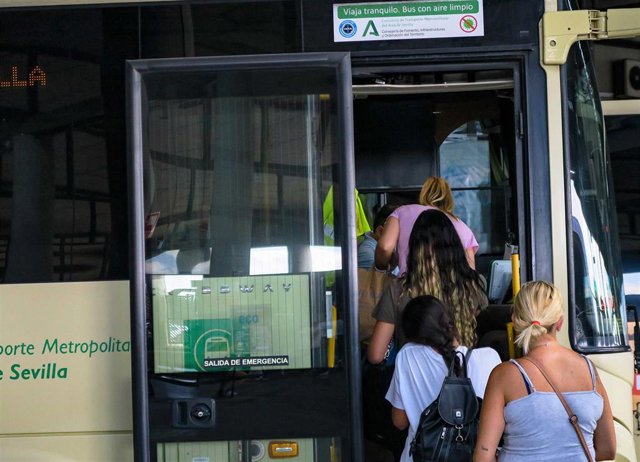 02/09/2021 Fotos Transporte Publico Seguro, Para La Semana De La Movilidad, Autobuses