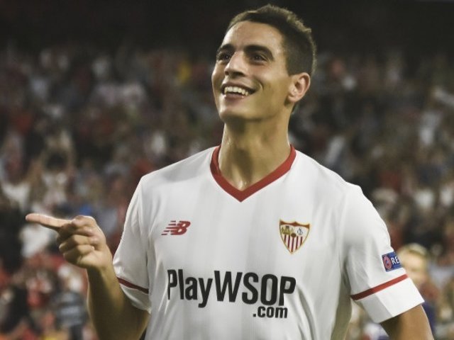 Archivo - Ben Yedder cuando jugaba en el Sevilla