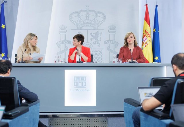 Rueda de prensa tras el Consejo de Ministros