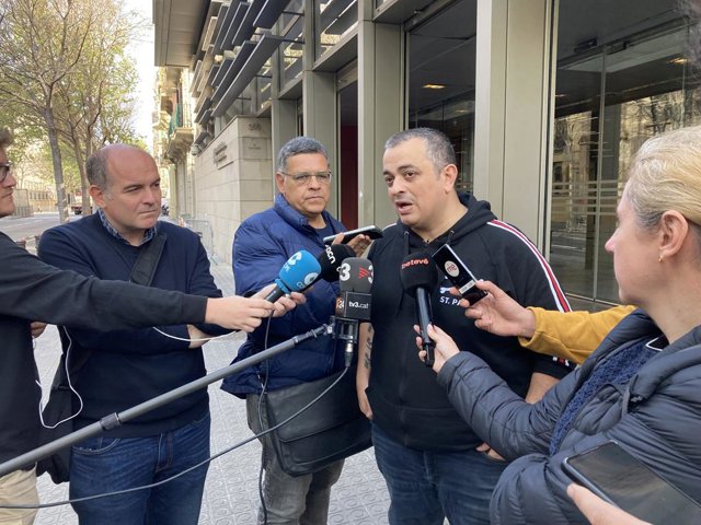 El portaveu d'Élite Taxi, Tito Álvarez