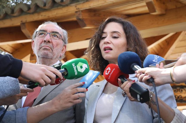 Isabel Díaz Ayuso en Navacerrada