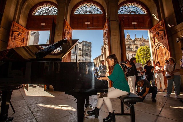 Conciertos de piano en la calle