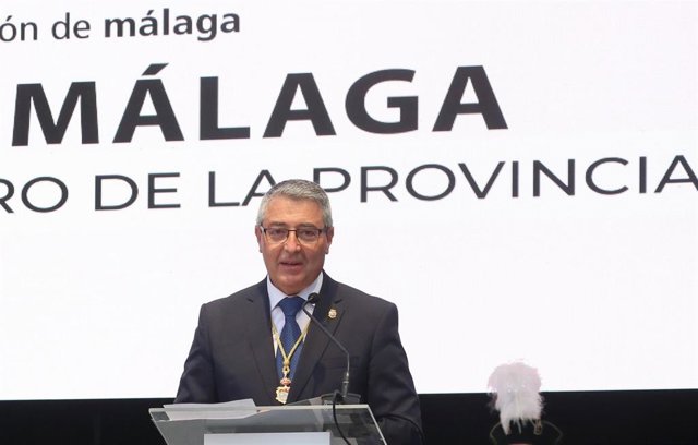 Francisco Salado, presidente de la Diputación de Málaga.