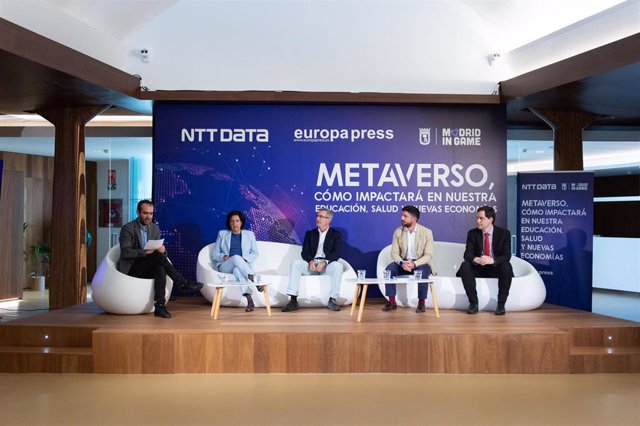 Encuentro informativo bajo el título ‘Metaverso, cómo impactará en nuestra educación, salud y nuevas economías’, de NTT DATA y Europa Press