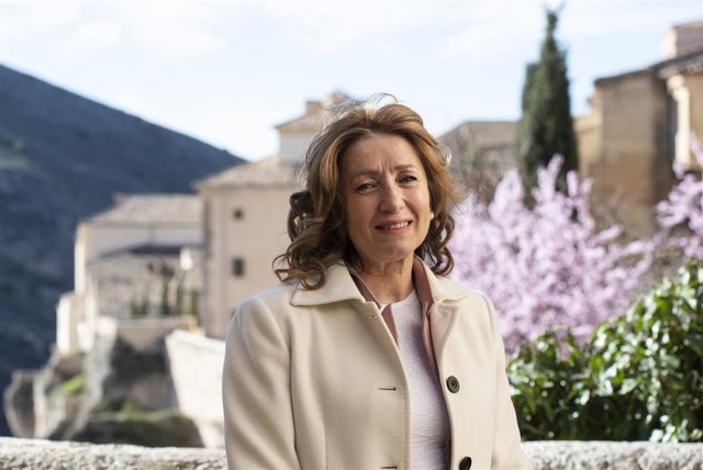 La candidata de CS a la Alcaldía de Cuenca, Cristina Elena Cifuentes.