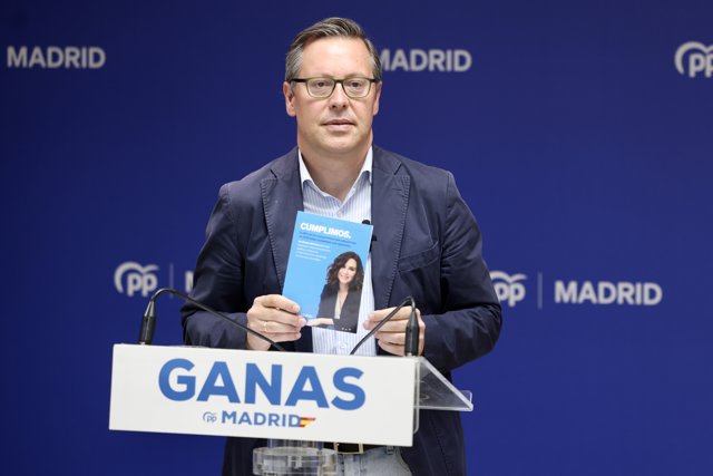 Alfonso Serrano, secretario general del PP de Madrid y director de campaña del 28M