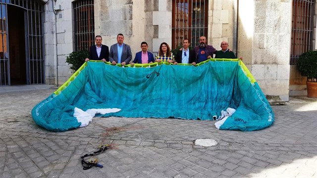 Presentación de los campeonatos de parapente.