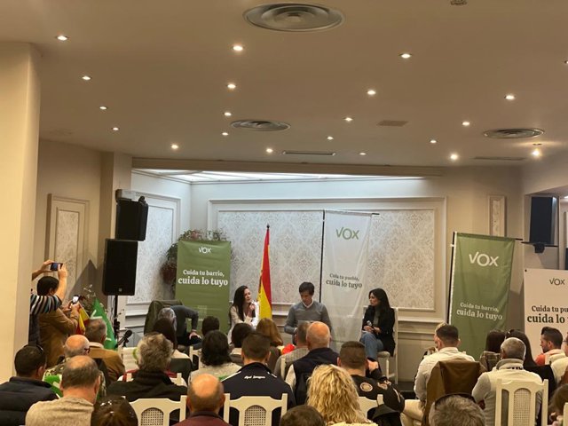 Acto de Vox en Calahorra