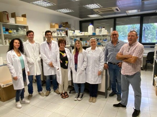 Equipo de investigación de la Estación Experimental del Zaidín