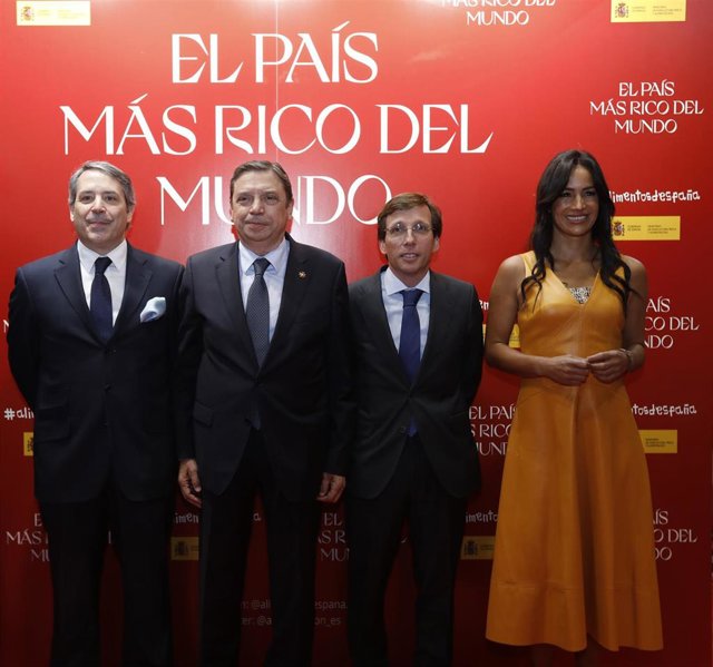 El ministro de Agricultura, Pesca y Alimentación, Luis Planas, en la inauguración del Salón Gourmets