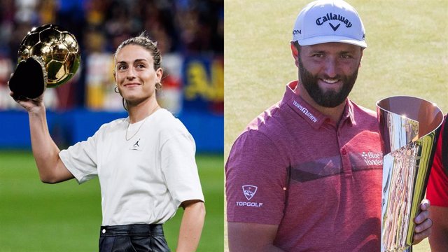 La futbolista Alexia Putellas (FC Barcelona) y el golfista Jon Rahm serán reconocidos como Mejores Deportistas españoles de 2021 en el acto de entrega de los Premios Nacionales en el Palacio de El Pardo.