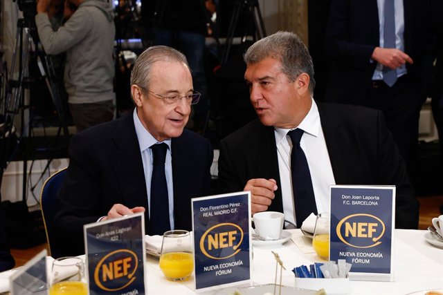Archivo - Joan Laporta i Florentino Pérez 