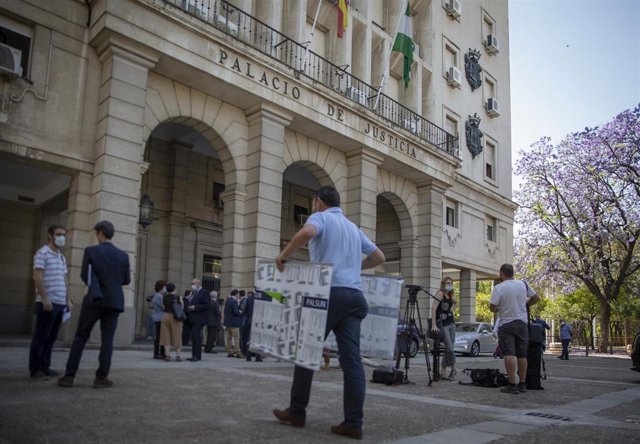 Archivo - Imagen de archivo de la Audiencia de Sevilla 