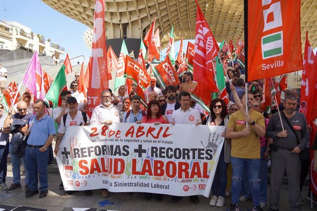 Concentración de los sindicatos en las Setas