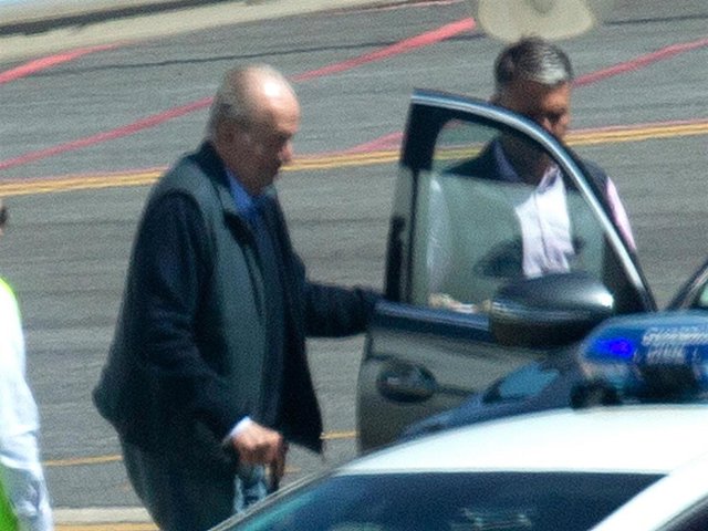 DON JUAN CARLOS I LLEGA A VIGO