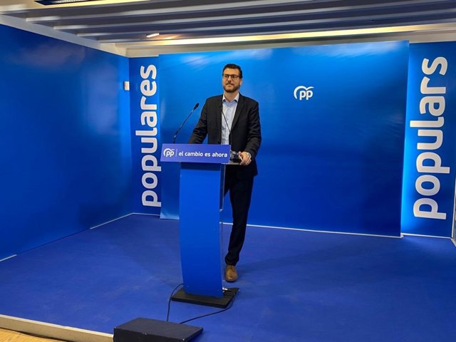 El portavoz de campaña del PP, Sebastià Sagreras.