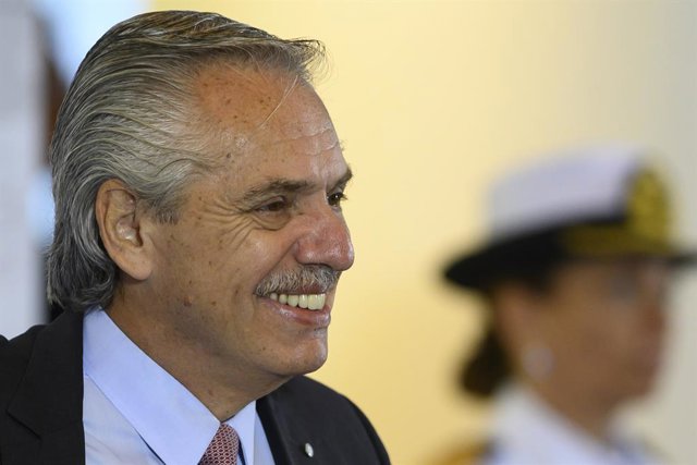 Archivo - El president de l'Argentina, Alberto Fernández