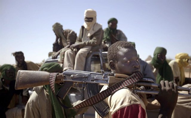 Imatge d'un milicià sudanès