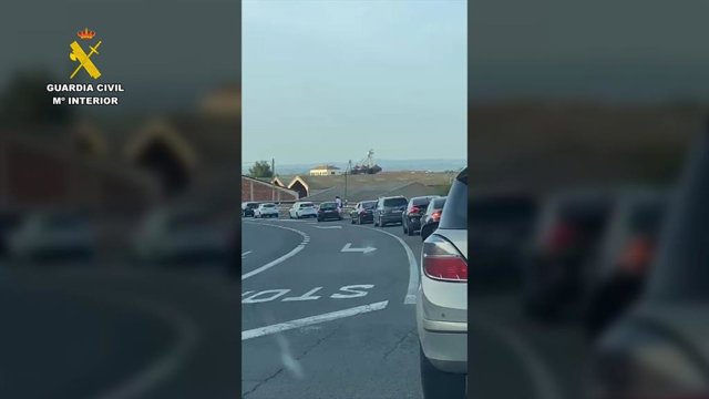 Imágenes tomadas por otros usuarios de la vía.