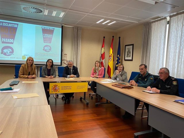 Reunión anual de la Mesa de la Trata en Burgos.
