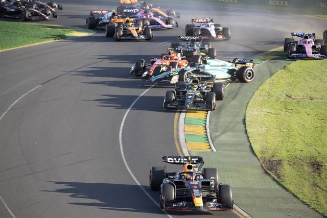Action during the Formula 1 Rolex Australian Grand Prix 2023, 3rd round of the 2023 Formula One World Championship from March 31 to April 2, 2023 on the Albert Park Circuit, in Melbourne, Australia - Photo DPPI