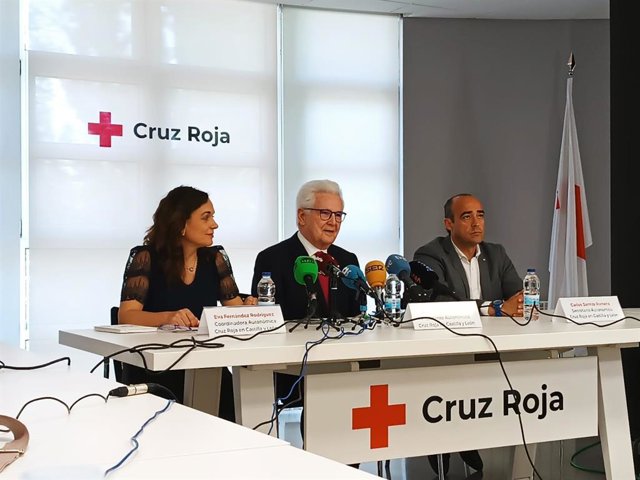 Presentación de la memoria 2022 de Cruz Roja CyL