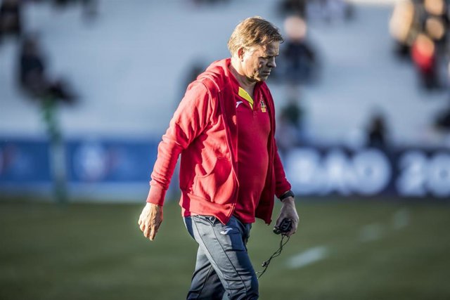 El técnico madrileño de rugby Santiago Santos. 