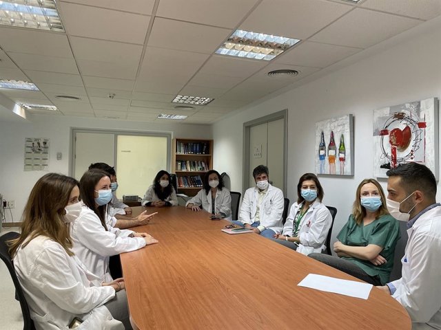 Reunión del comité multidisciplinar de Reumatología y Digestivo de Hospital de Jaén