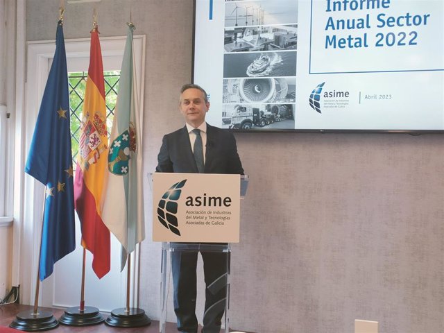 Enrique Mallón, secretario general de la Asociación de Industrias del Metal y Tecnologías Afines (Asime) de Galicia.