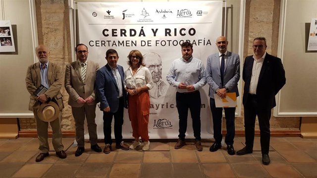 Presentación del certamen de fotografía Cerda y Rico