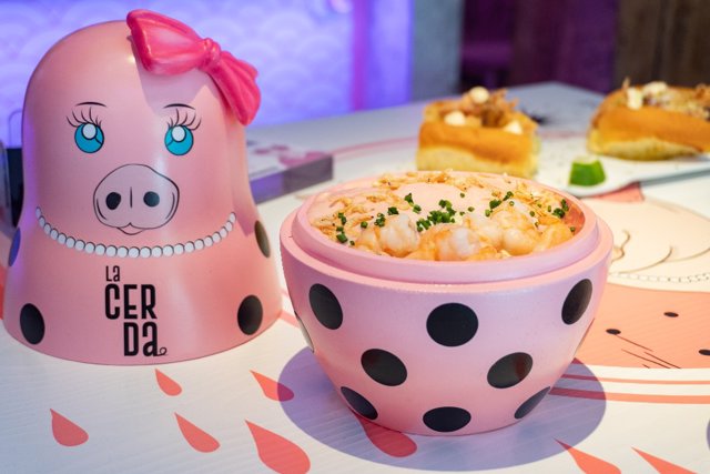 Menú en el restaurante La Cerda del Grupo Le Cocó