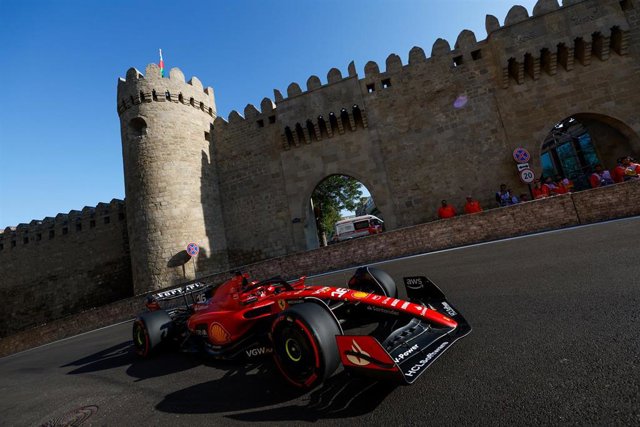 11 PEREZ Sergio (mex), Red Bull Racing RB19, action during the Formula 1 Azerbaijan Grand Prix 2023, 4th round of the 2023 Formula One World Championship from April 28 to 30, 2023 on the Baku City Circuit, in Baku, Azerbaijan - Photo Xavi Bonilla / DPPI