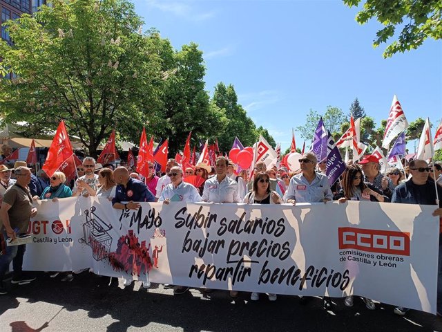 Manifestacion 1 de Mayo en Valladolid