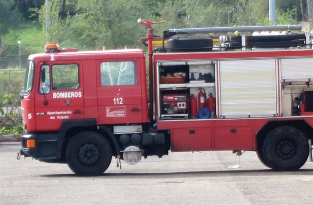 Archivo - Camión bomberos, 112, emergencia