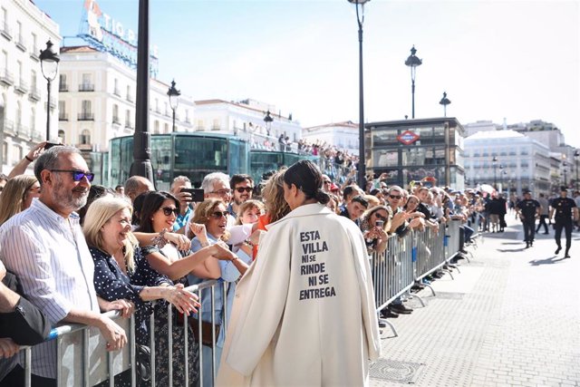 Begoña Villacís en los actos del 2 de mayo