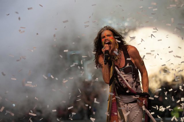 Archivo - Steven Tyler, llegendari cantant d'Aerosmith