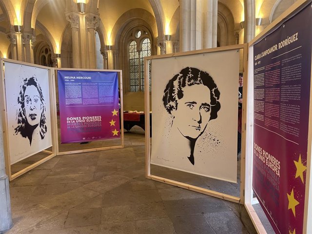 Imatge de l'exposició a la UB 