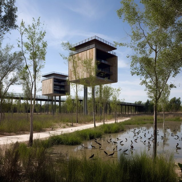 Infografía que plantea cómo podría ser el futuro parque en la zona de San Isidro, en Valladolid.