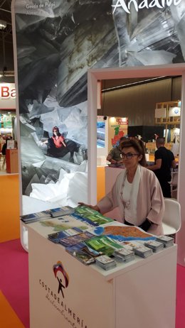 El destino 'Costa de Almería' se promociona en la feria Expovacaciones en Bilbao.