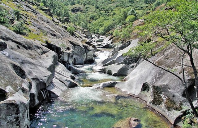Zona de Los Pilones de la Garganta de los Infiernos, en Cabezuela del Valle.