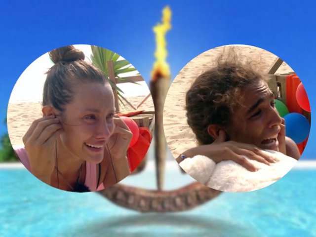 Adara Molinero y Alma Bollo en 'Supervivientes'.