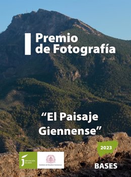 Cartel del I Premio de Fotografía sobre el Paisaje.