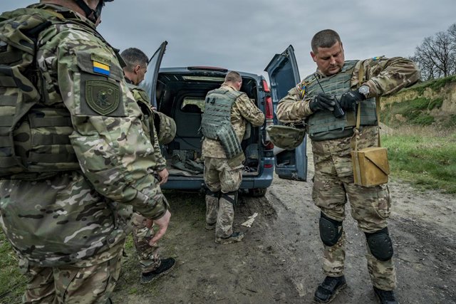 Imatge d'uns soldats ucraïnesos