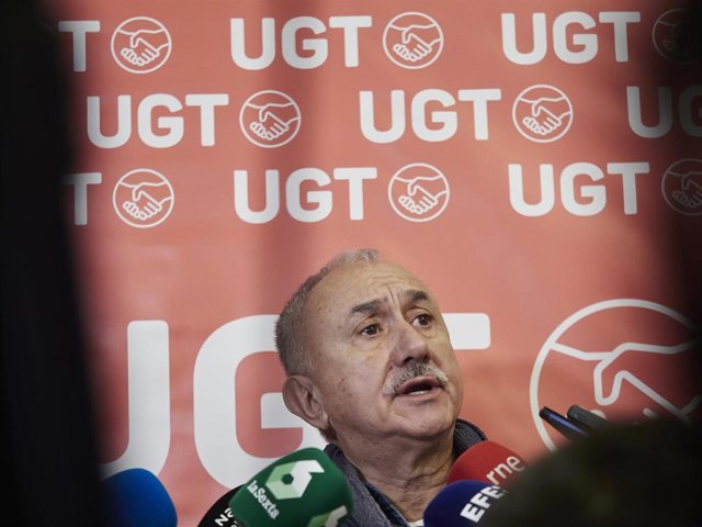 Archivo - El secretario general de Unión General de los Trabajadores (UGT), Pepe Álvarez