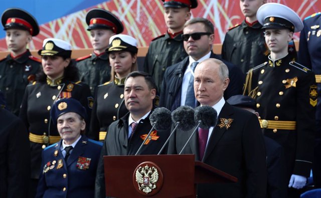 El president de Rússia, Vladímir Putin, durant l'acte