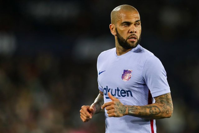 Archivo - El futbolista Dani Alves